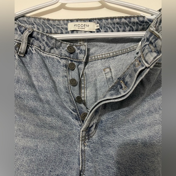Hidden - Tracey Light Wash Classic Clean Straight size 30 - Picture 6 of 7